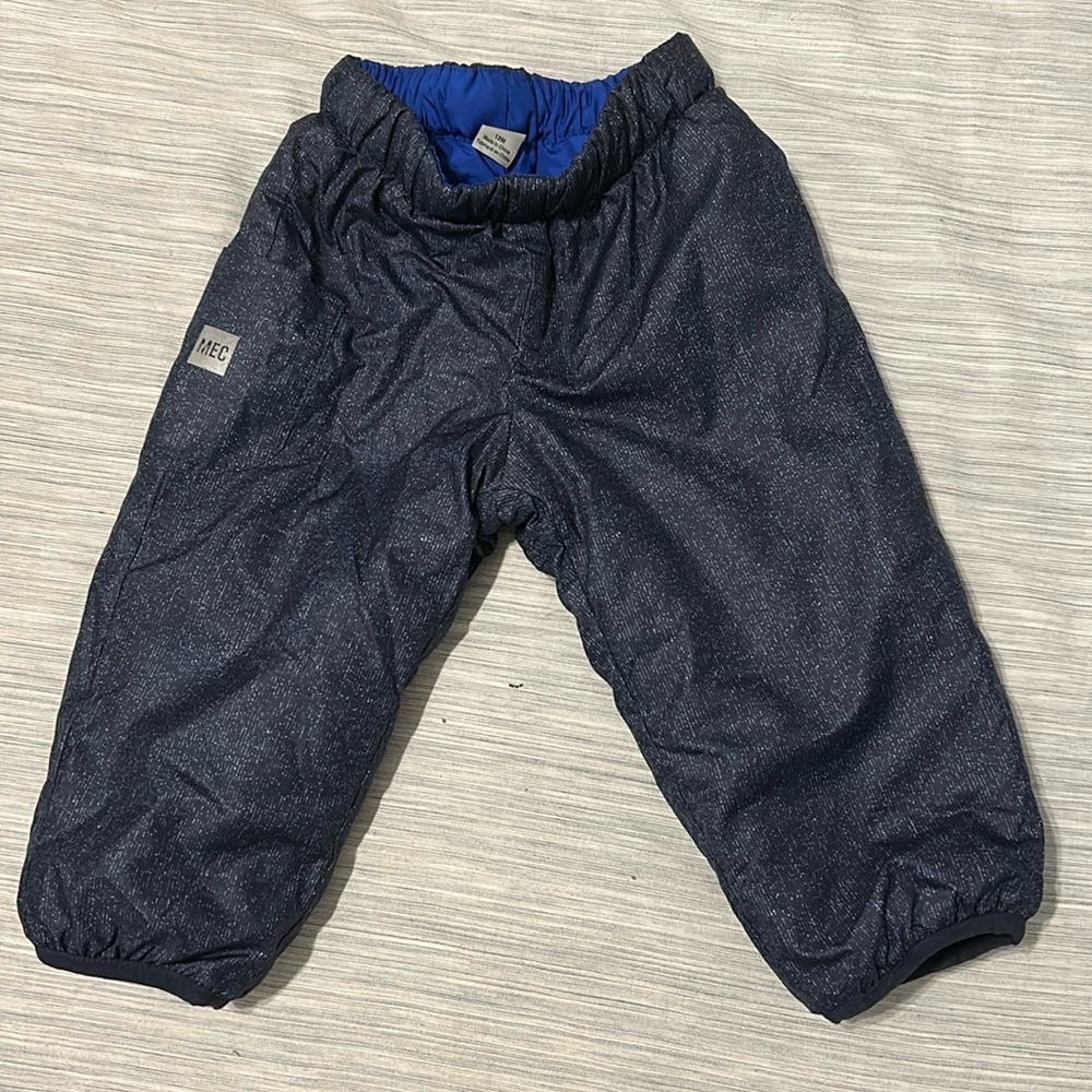 MEC puffer infant snow pants. Size 12m.